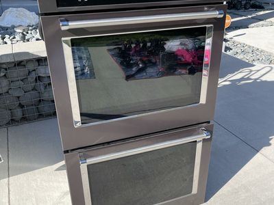 Kitchen aid 30" Double Electric Wall Oven - Black Stainless Steel, Touch Controls