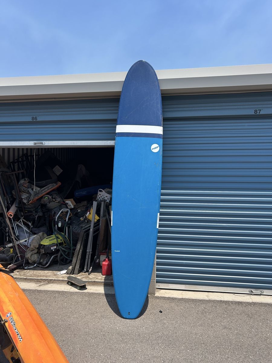 NSP 10'2" Stand-Up Paddleboard (SUP) - Blue/White, Excellent Condition, All-Around Performer