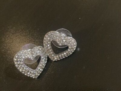 Heart Silver Earrings