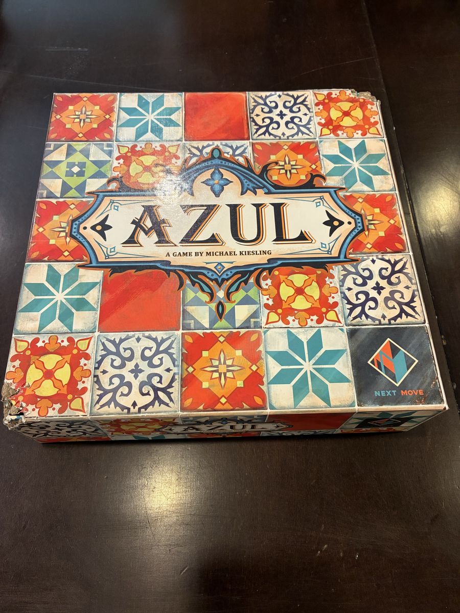 Azul Board Game by Next Move - Used Strategy Tile Placement Game