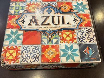 Azul Board Game by Next Move - Used Strategy Tile Placement Game