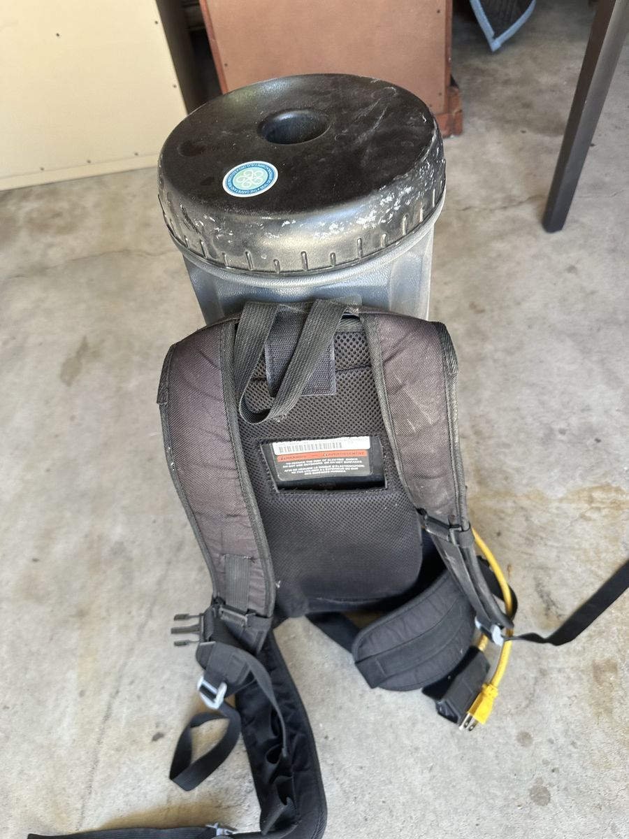 Windsor Karcher Vac Pac HEPA Filtration Backpack Vacuum Cleaner, Used