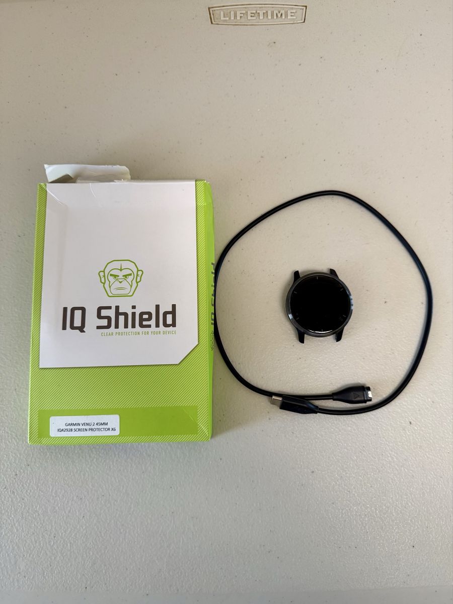 Garmin Venu 2 Smartwatch Face And Charger