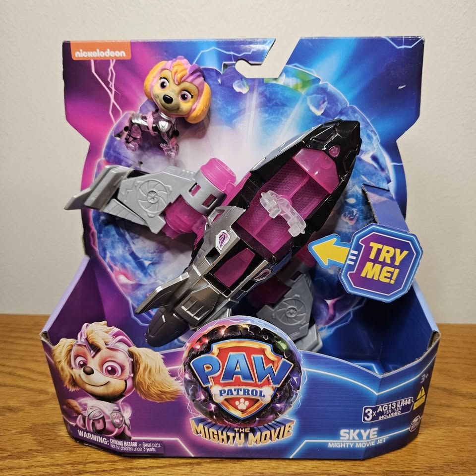 NEW Paw Patrol: The Mighty Movie Skye Mighty Movie Jet (Great Gift!)