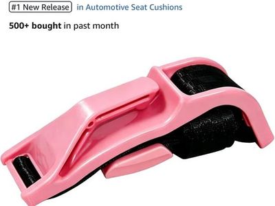 Car seat pregnancy belt adjuster