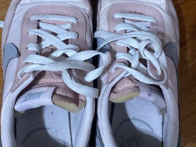 Pink/gray Nike Shoes