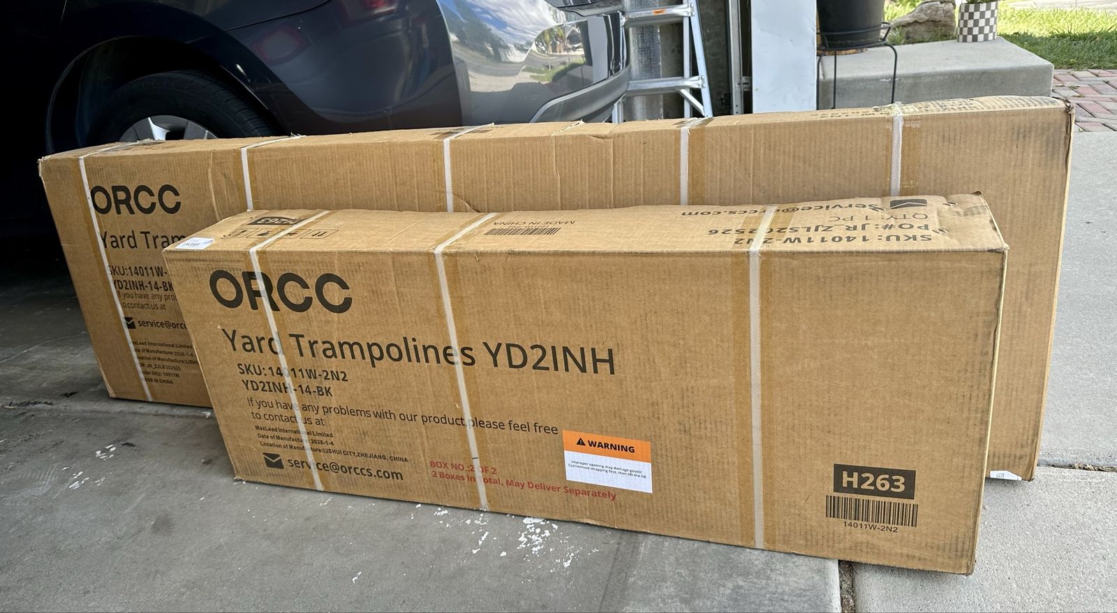 Brand New in Box 14ft Trampoline