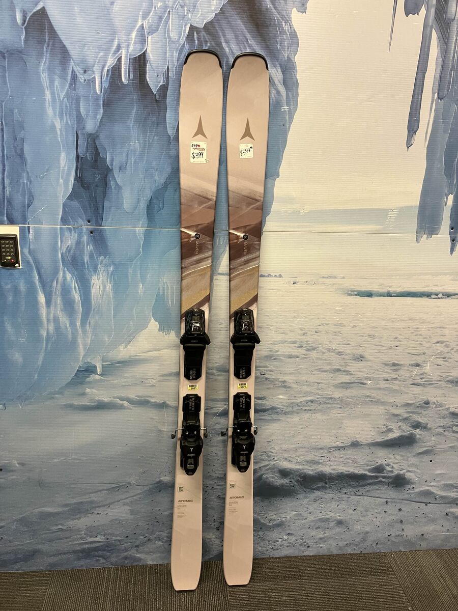Atomic Maven 84R 171cm Women's Skis w/ Atomic M10 GW Bindings - Used