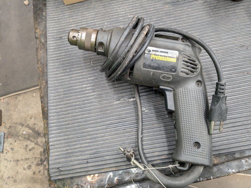 Corded drill USA MADE DeWalt Black and Decker