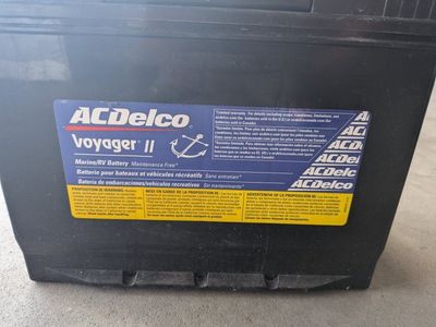 Marine RV 12 v battery