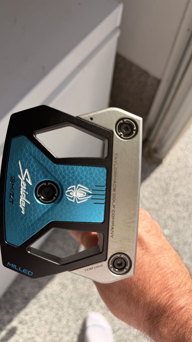 TaylorMade Spider SKZT Milled Putter with Headcover - Right Handed Golf Club 34 inch!