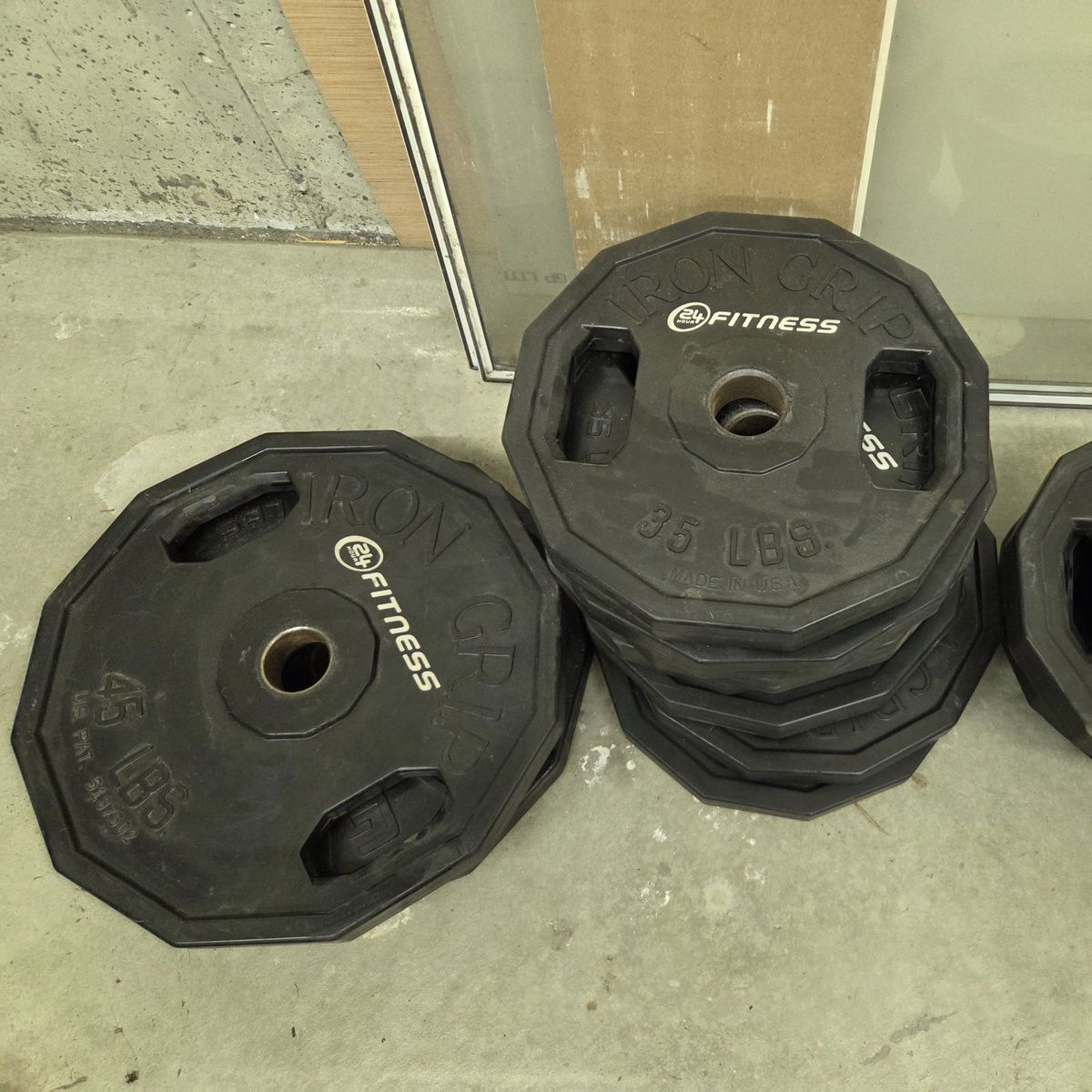 Iron Grip urethane plates
