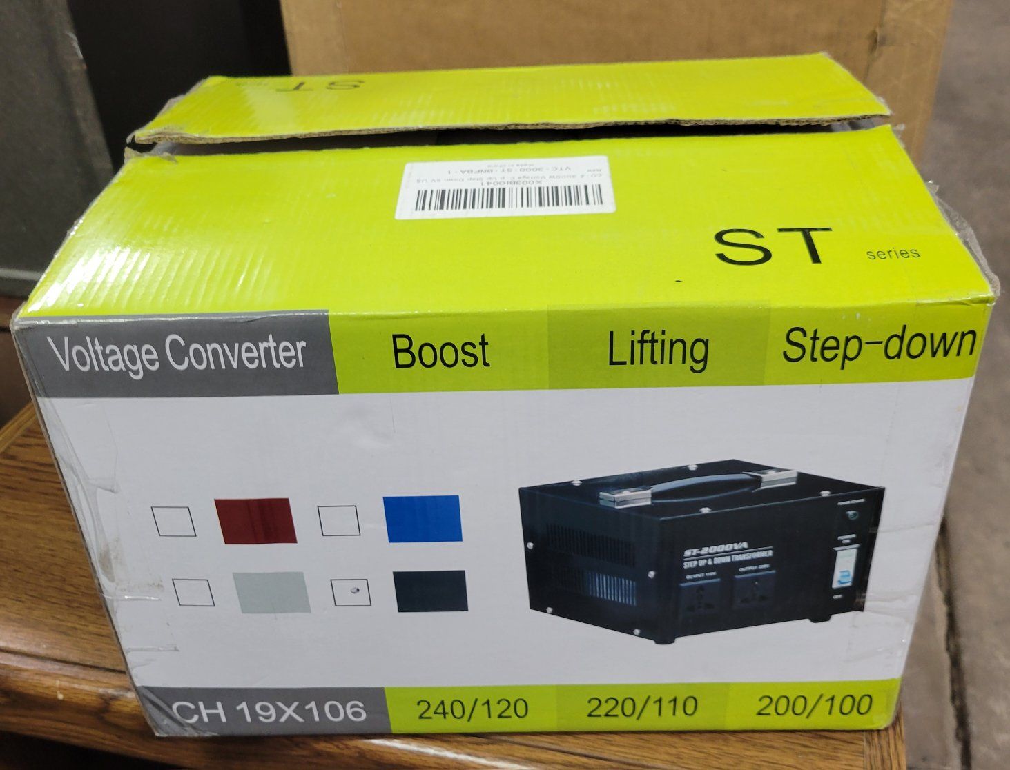 ST Series ST-3000VA Step Up & Down Voltage Converter Transformer 110V / 220V