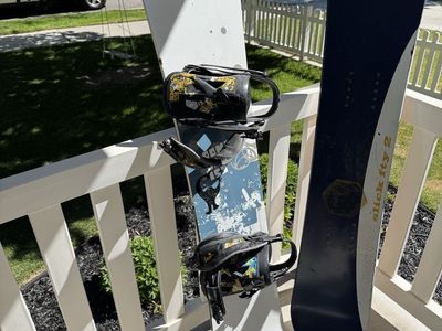 Rome brand Snowboard Gear Bundle – 2 Boards, Boots, Bindings & Burton Bag