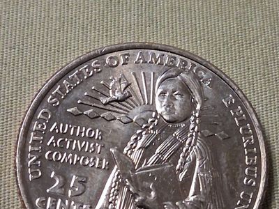 2024 P US Mint Quarter - Dr. Zitkala-Sa, Native American Author, Activist, Composer