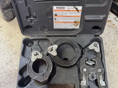 RIDGID XLC ProPress Pressing Tool Kit with Case and Attachments