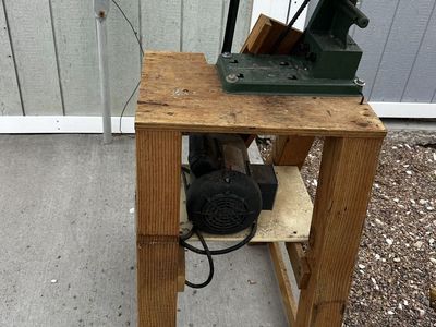 Vintage Craftsman Belt & Disc Sander with Stand