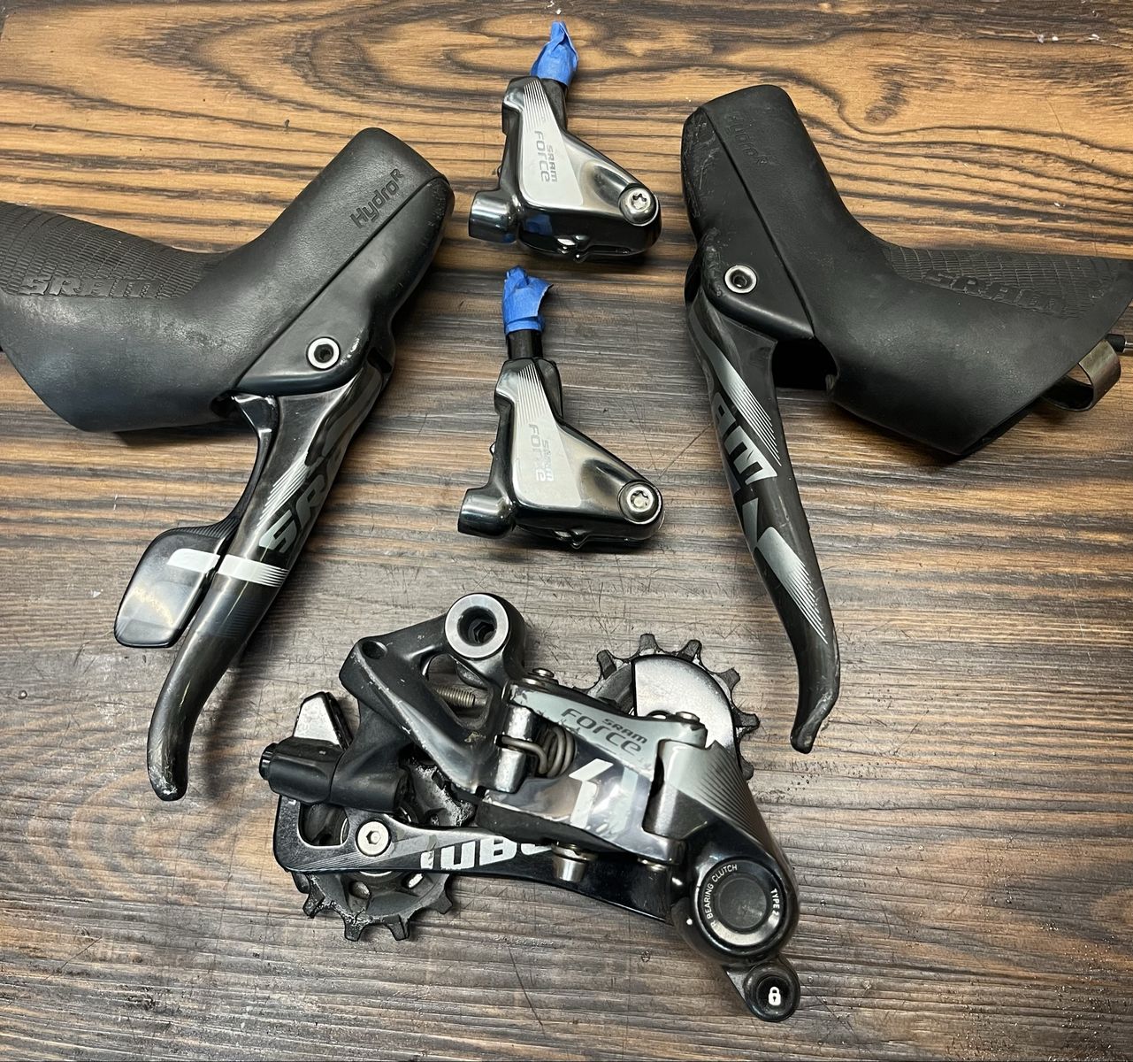 SRAM Force Hydro 1x11 groupset