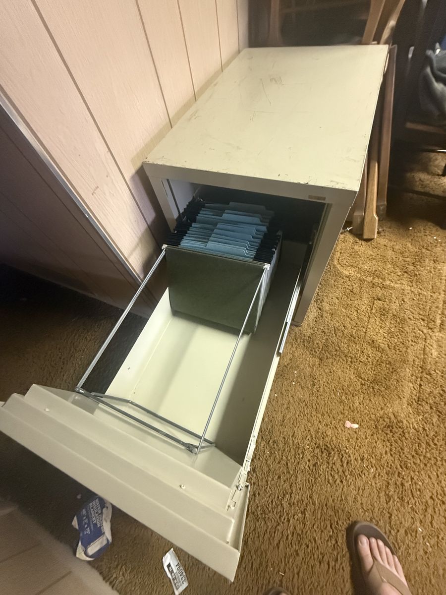 2 Draw Fire Resistant Safe Or Filing Cabinet