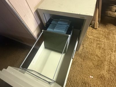 2 Draw Fire Resistant Safe Or Filing Cabinet