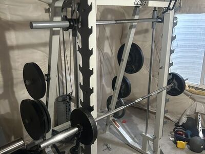 Commercial Smith Machine/Free Weight Rack