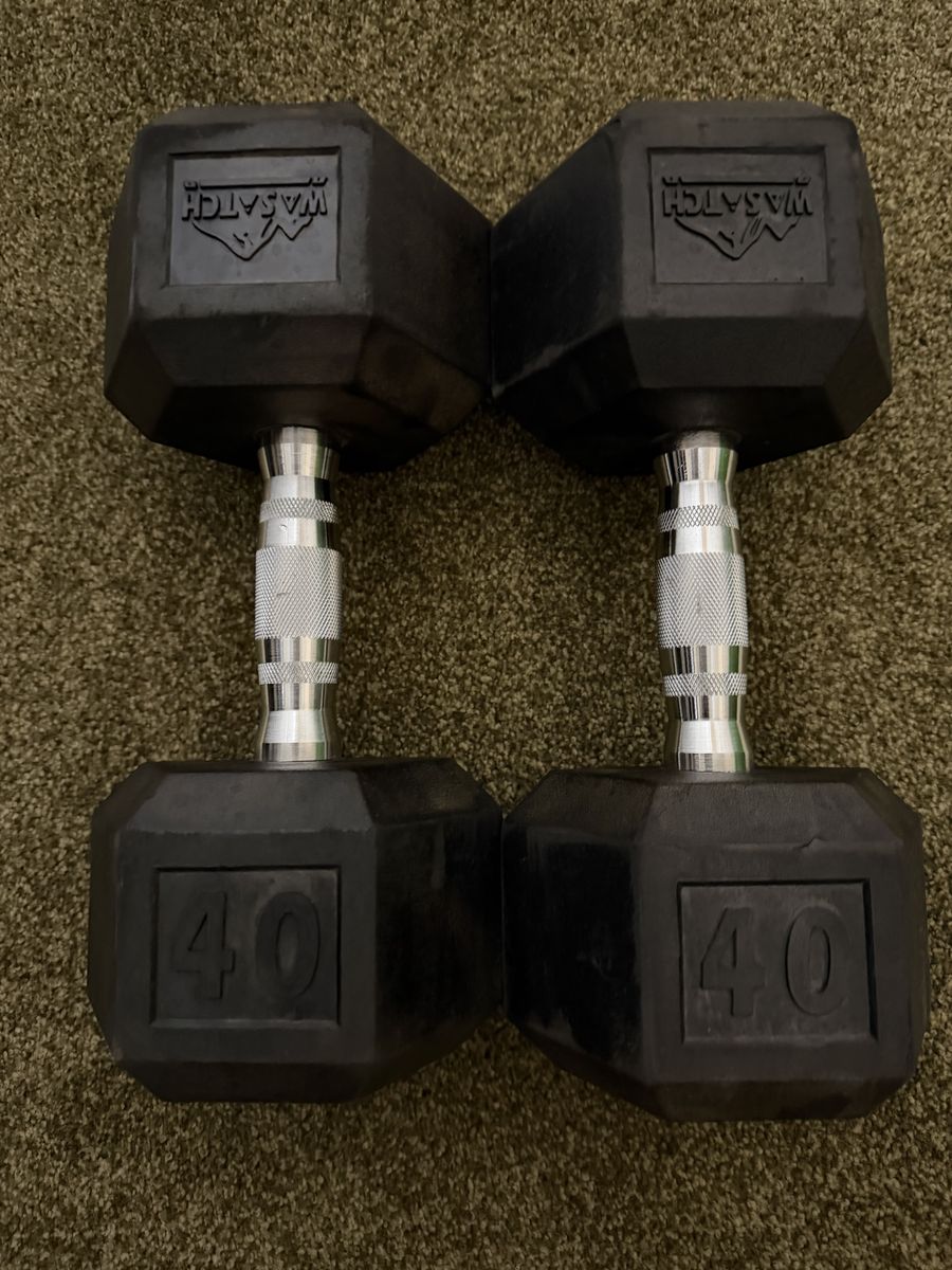 2x 40LB Dumbbells