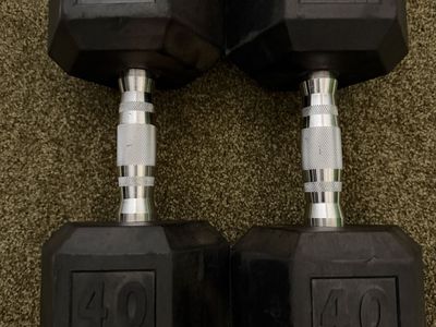 2x 40LB Dumbbells
