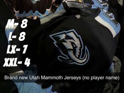 BRAND NEW Utah Mammoth Jerseys