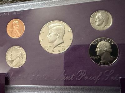39 Mint Proof Sets 1960s, 1970s 1980s 1990s 2008-2010 coins some silver