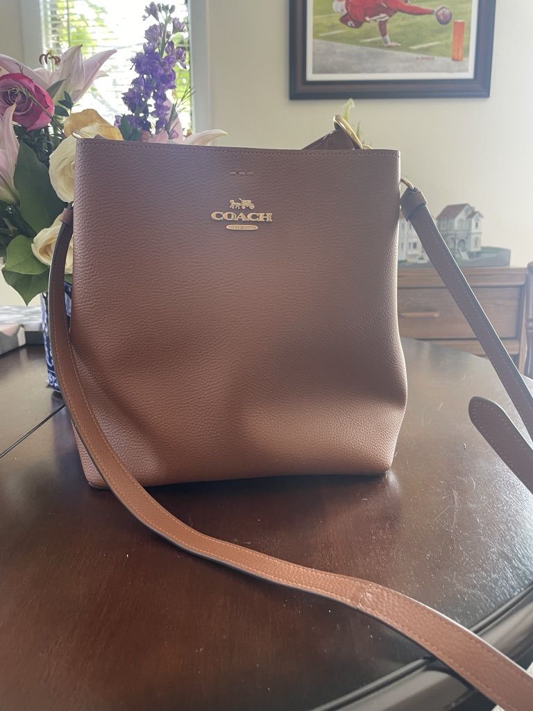 Coach Brown Bucket Bag