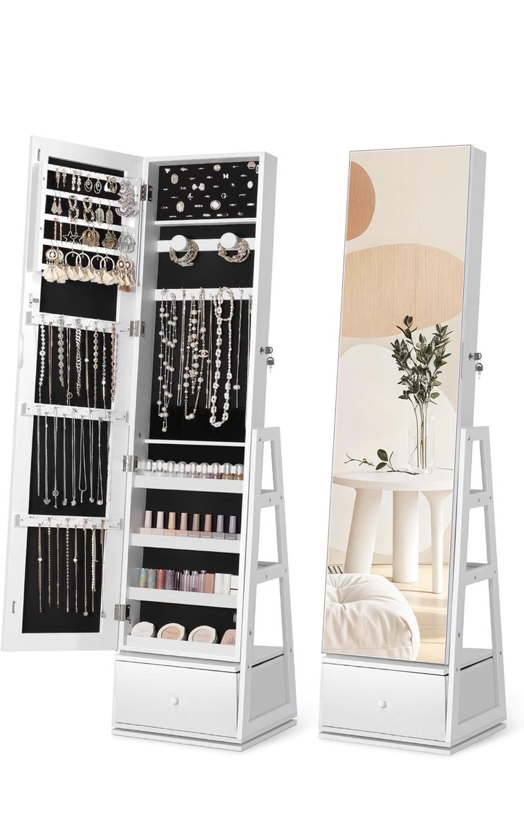 Mirror Jewlery Cabinet