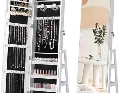 Mirror Jewlery Cabinet