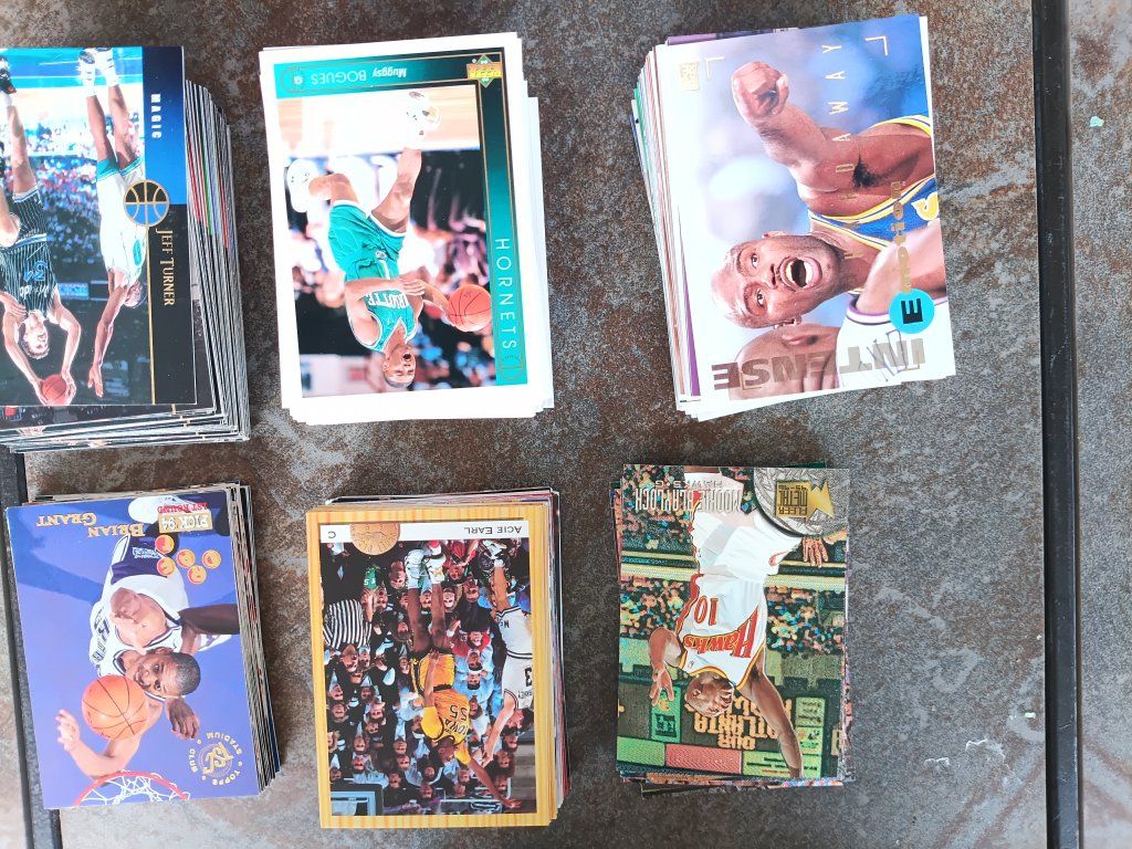Vintage 1990s NBA Basketball Trading Cards
