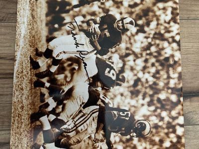 Frank Ryan St Louis Rams Hand Signed Autograph NFL 8x10 Photograph