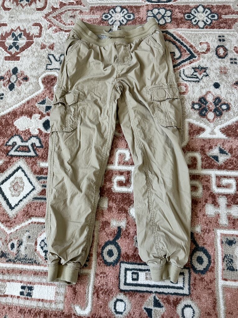 Eddie Bauer Boys Lined Cargo Joggers Size 14