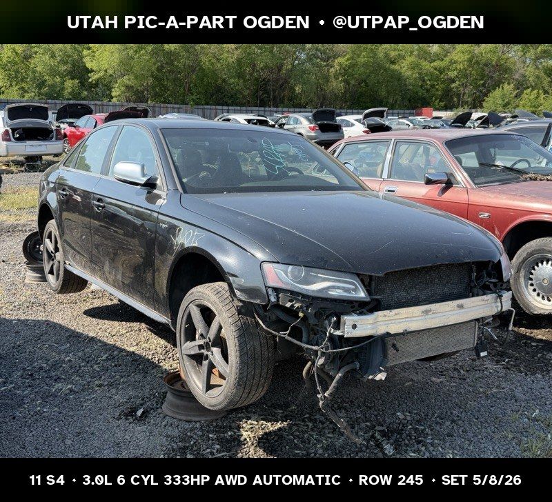 2011 Audi S4 Parts - UTPAP Ogden
