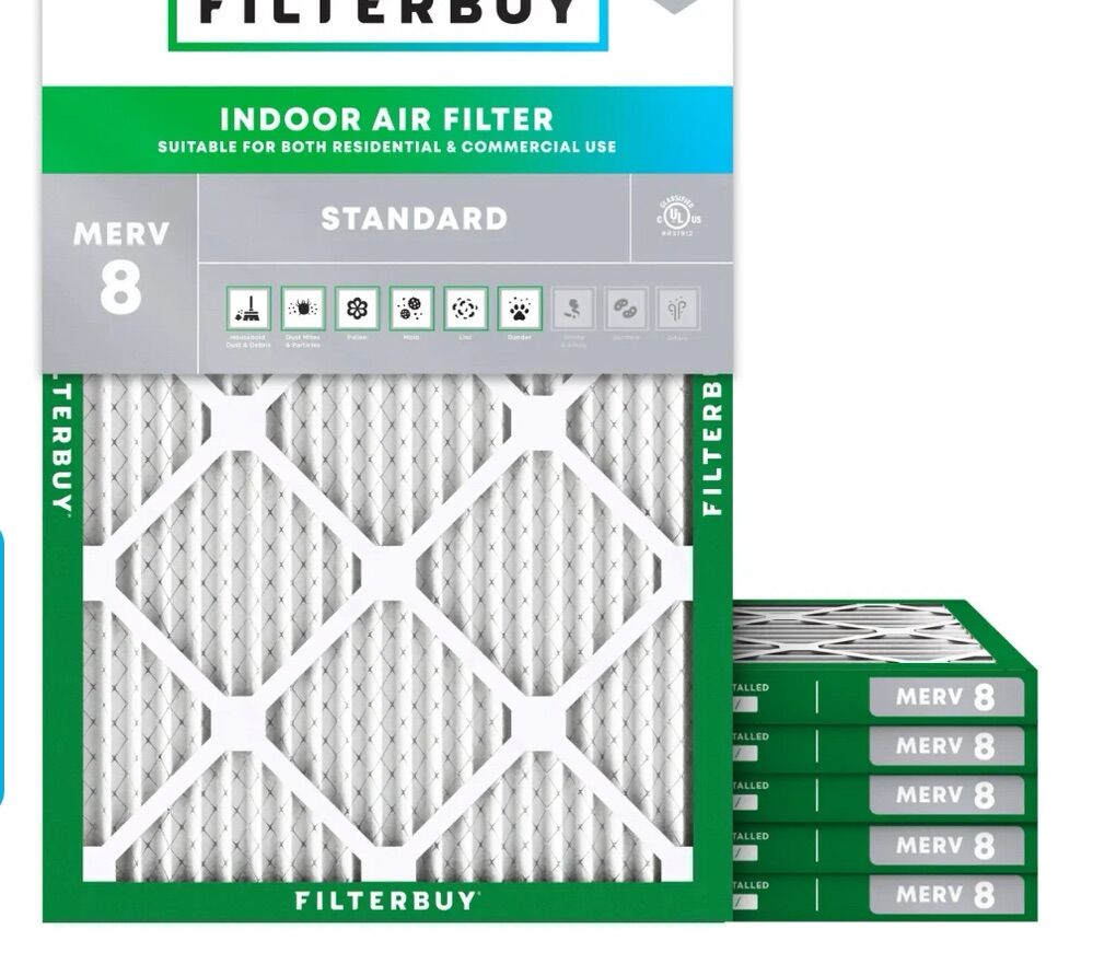 MERV 8 pleated filter14x18
