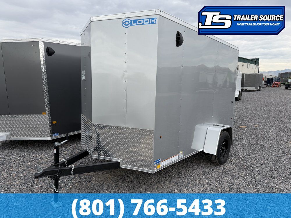 6x10 Look ST DLX Enclosed Cargo Trailer - 6'6" Interior - 3.5K GVWR -