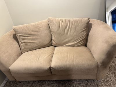 Couch and loveseat