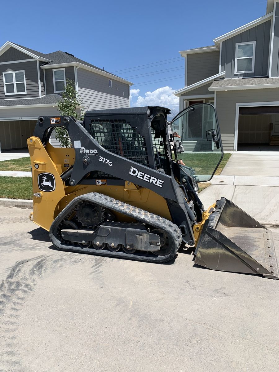 John Deere skid