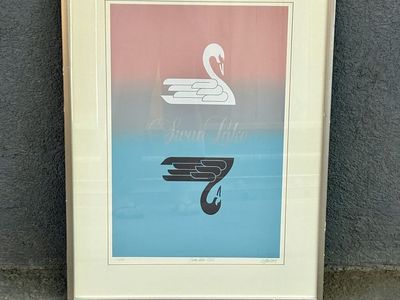 Donna Sramek " Swan Lake" Signed Ltd Edition Lith