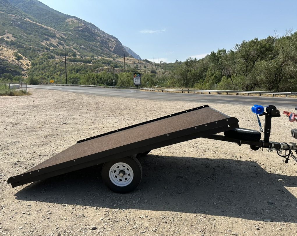7x10ft RIver Tilt Deck Trailer **Turn Key Setup**
