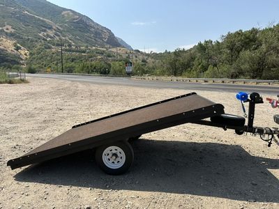 7x10ft RIver Tilt Deck Trailer **Turn Key Setup**