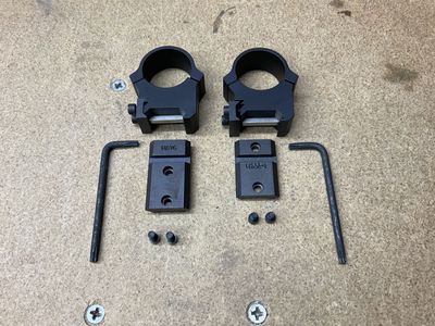 Leupold Rifle Scope Mounts Remington 700. 1" Matte High. NEW