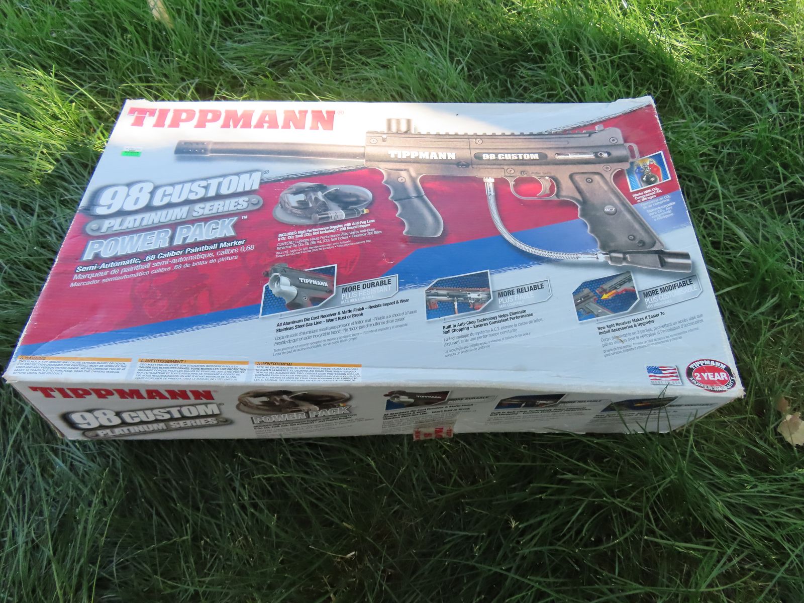 Tippmann 98 Custom Paintball gun
