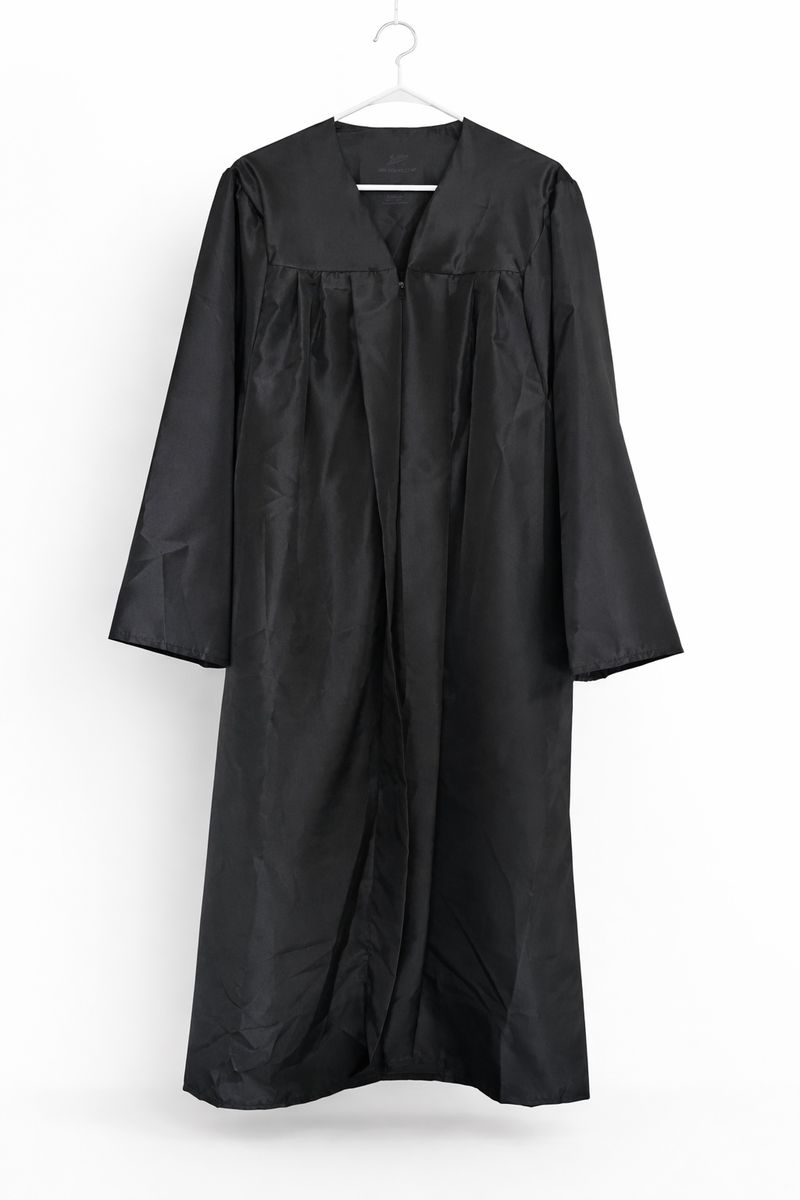 Black Graduation Gown 48”