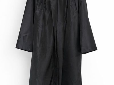 Black Graduation Gown 48”