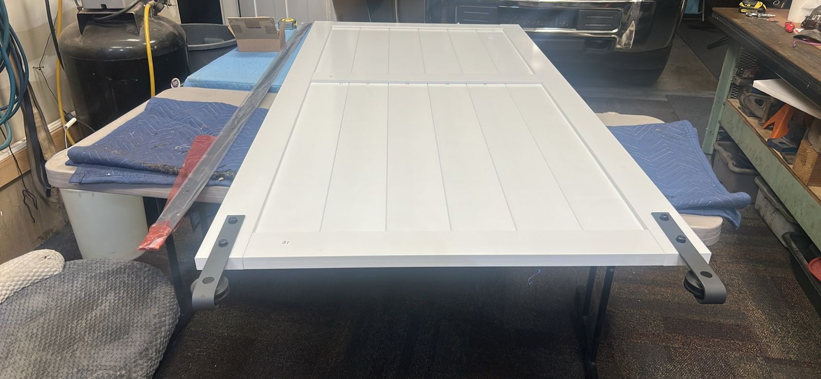Sliding Panel Barn Door Kit with Hardware