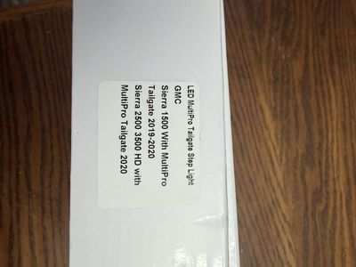 Gmc Chevy Truck Tailgate Lights