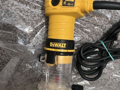 DEWALT DWE6000 1/4" Trim Router 4.5A Corded